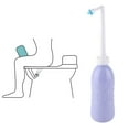 thumbnail image 6 of 620ml Portable Handheld Bathroom Home Travel Use Bidet Sprayer Bottle Spray Hygiene Cleaner, 6 of 8