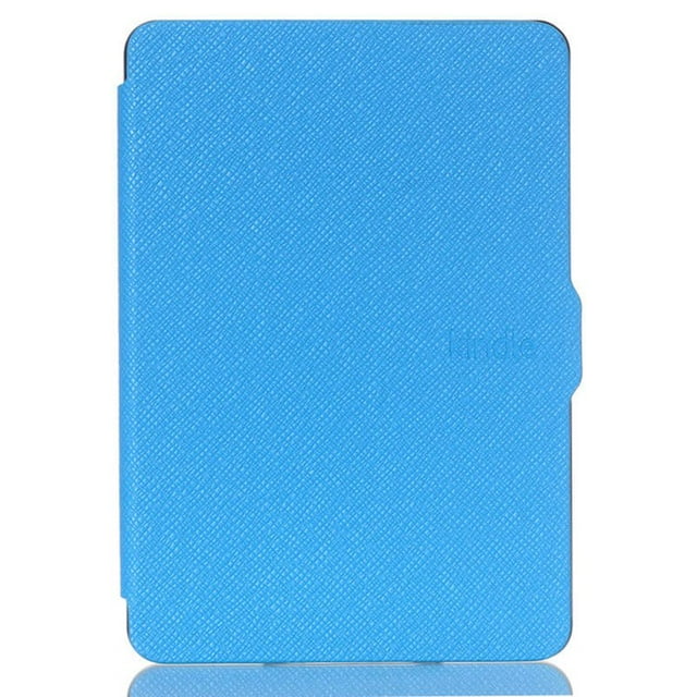 Étui de Veille Ultra Mince pour Kindle Kindle Paperwhite 1 2 3 4 6 Pouces, Couverture pour Kindle 11th Paperwhite 5 11th Tablette, Étui Réveil Bleu Kindle 8th 2016