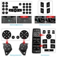 thumbnail image 2 of For Mercedes E-Class GLK 2007-14 Steering Wheel AC Button Repair Decals Sticker, 2 of 6