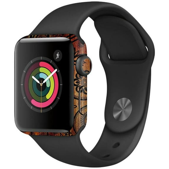 MightySkins APW422-Wooden Floral Skin for Apple Series 2 42 mm - Wooden Floral