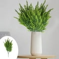 thumbnail image 1 of Fiudx Tallos de Lavanda Artificial, Diseño Floral Realista, Plástico Duradero, Decoración de Interiores, Adornos Versátiles para Fiestas, Ideal para Sala de Estar, Listos para Florero, 39 Cm de Largo, 1 of 6