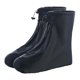 thumbnail image 2 of Rain Shoe Covers Waterproof Boots Plastic Overshoes Galoshes for Women Men Kids,Anti-Slip Overshoes Black （M）, 2 of 5