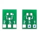 thumbnail image 3 of 200 Uds SOT23 SOT23-3 Turn SIP3 de Doble Cara SMD Turn to DIP Adapter Converter Plate SOT SIP IC Socket PCB Board DIY Kit, 3 of 5