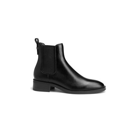 

Crocowalk Womens Waterproof Low Heel Winter Knee High Shoes Walking Comfort Elastic Riding Boots Fashion Chelsea Boot Black Chelsea Booties 5
