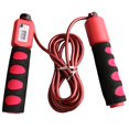 thumbnail image 1 of S SERENABLE PVC Jump Skipping Rope with Counter and Anti-Slip Foam Handle Red, 1 of 9