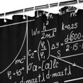 thumbnail image 3 of Math Equations Binary Code Blue Pattern Shower Curtain 36"x72" ,Bathroom Decorative Shower Curtains Set with 12 Hooks,Modern Waterproof Washable Shower Curtain, 3 of 6