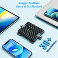 thumbnail image 6 of Phonetone Cell Phone Booster for Home, Support Band 12 13 17, Boost 5G/4G Signal ,4500sq ft, High Gain Directional Antennas, FCC Approved, 6 of 8
