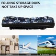 thumbnail image 4 of 30in Expandable Foldable Suitcase 3Layer Foldable Rolling Luggage Large Wheeled Travel Bag for Home Storage Moving All Trip,EX30 Blue Lilies, 4 of 10