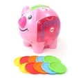 thumbnail image 1 of Fisher Price Ensemble de Jouets Tirelire Rose Scènes Intelligentes Rire et Apprendre, 1 of 8