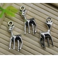 thumbnail image 3 of U8MO Jewelry Making Deer Alloy Charm Pendant DIY 24x11mm 8~50pc-20pcs, 3 of 4