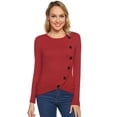 thumbnail image 1 of Purcoar Women's Button Down V-Neck Soft Knit Sweater Cardigan, 1 of 9