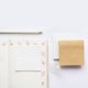 thumbnail image 2 of 7pcs Papel Kraft simple Línea horizontal Nota de papel Notas cuadradas creativas Nota adhesiva para estudiantes (7pcs / Set, Piel de vaca en blanco), 2 of 6