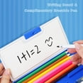 thumbnail image 3 of Pop Up Multi Function Pencil Case, Cute Cartoon Pen Box Organizer  Stationery, Sharpener, Schedule, Whiteboard（Blue）, 3 of 6