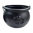 thumbnail image 4 of Teissuly Halloween Witch Cauldron Maker - Mr. Halloween Cauldron - Flame LED Cauldron Black Witch Kettle - Maker With Flame LED Lights - Flame LED Maker Spray To Decorat, 4 of 9