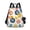 Abstract Circle and Dots, variant on Travel Backpack for Women Large Capacity College Bags Multi-pocket Casual Daypacks 15 Inch Hand Drawn Whale Stars Line Seagull Bird