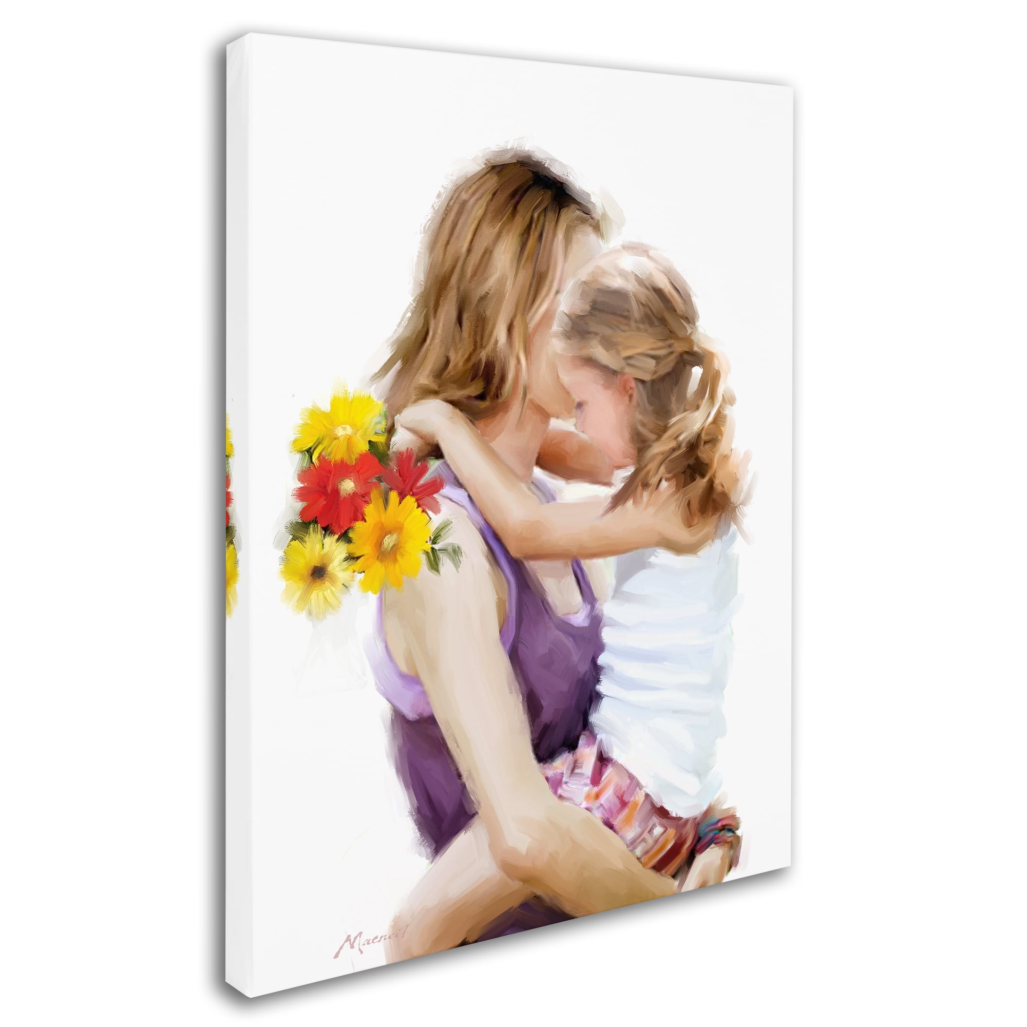 The Macneil Studio 'Mother And Daughter' Canvas Art
