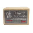 thumbnail image 1 of Chavant Pâte à Modeler Moyenne - 2 Lb. Pâte à Modeler Professionnelle à Base d'Huile Sans Soufre - Gris, 1 of 3