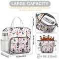 thumbnail image 5 of Pastel Halloween Pattern Womens Lunch Box for Work,Insulated Large Lunch Bag for Tween and Teen,Loncheras Para Mujer,Leakproof Adult Lunch Bag for Work,Beach,Travel,Picnic,Camping, 5 of 7