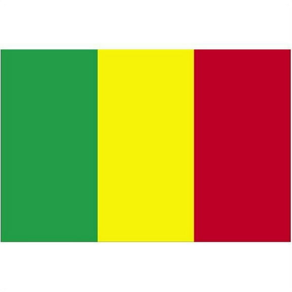 Annin Flagmakers 195428 5 ft. X 8 ft. Nyl-Glo Mali Flag