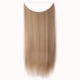 thumbnail image 1 of Xihbxyly Extensiones de Cabello con Clip Grueso de Moda, Rizos Lisos, Postizo Completo con Clip, 1 of 3