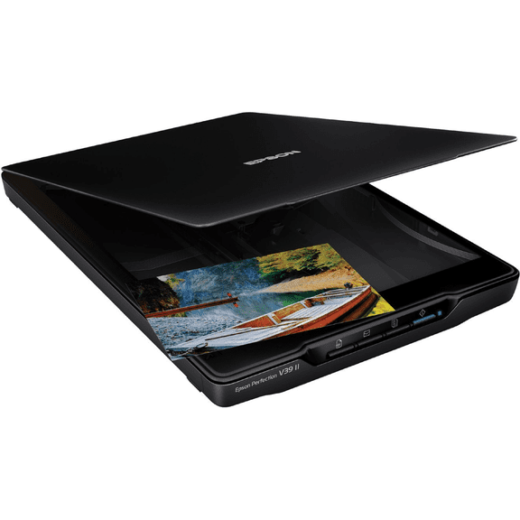 Open Box Epson V39 II Color Photo and Document Flatbed Scanner
