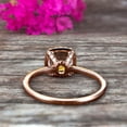thumbnail image 6 of 7mm Cushion Cut 10k Rose Gold 2.05 Carat Aquamarine Engagement Ring, 6 of 6