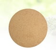 thumbnail image 3 of Round Cork Boards Natural Environmental Protection Cork Sticky Bulletin Memo Pin Boards Photos Message Boards (Diameter 30cmx6mm), 3 of 8