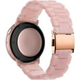 thumbnail image 4 of Wearlizer Compatible with Samsung Galaxy Watch 7/FE/6/5/ Watch 5 Pro/Galaxy Watch 4 40mm 44mm Band Women, 20mm Resin Strap for Galaxy Watch 3, 4 of 6