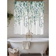 thumbnail image 6 of Eucalyptus Leaves Living Room Curtains 72 Inches length, Spring Summer Farmhouse Botanical Window Treatment Curtain Drapes, Light Filtering Drapes for Bedroom Laundry Room, 52"x72", 2 Panels, 6 of 7