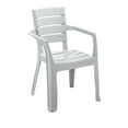 thumbnail image 2 of Inval Baru Resin Outdoor Dining Armchair - Set of 6, Gray, 2 of 15