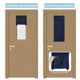 thumbnail image 5 of Cortina RYB HOME Opaca Azul Marino para Puerta y Ventana 20x91 cm, 5 of 7