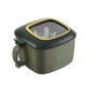 thumbnail image 2 of XWSHYW Aparatos de Utensilios de Cocina. Caja de Condimentos Cocina Cuatro Compartimentos con Una Cuchara para Poner Condimentos Acidificar Glutamato Monosódico Sin Cuerdas Caja de Almacenamiento Sab, 2 of 6
