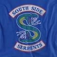 thumbnail image 2 of Riverdale South Side Serpent Women's T Shirt, Royal, X-Large, 2 of 6