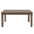 thumbnail image 3 of 6-Piece Dining Set: Rectangular Wood Table with 4 Upholstered Chairs & Bench, Walnut Finish, Seats 6, Modern Design for Dining Room/Living Room, 3 of 37