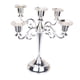 thumbnail image 1 of Candelabro Portavelas Strade Fareast Limited Cónico 5 Brazos aleación de zinc Elegante plata, 1 of 8