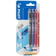 thumbnail image 1 of Pilot Frixion Clicker Rollerball Rétractable Effaçable, Pointe de 07 mm - Blackbluered, Lot de 3, 1 of 5