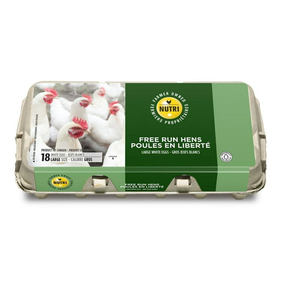 Conestoga Farms Free Run Omega3 Large Eggs 18, 18 Count