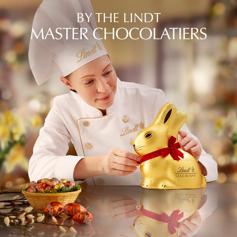 Lindt Gold Bunny Basket, Milk Chocolate, Easter Chocolate Candy