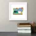thumbnail image 5 of Gallery Pops Sanrio Tuxedo Sam - Tuxedo Sam Sticker Graphic Wall Art, White Framed Version, 12" x 12", 5 of 5