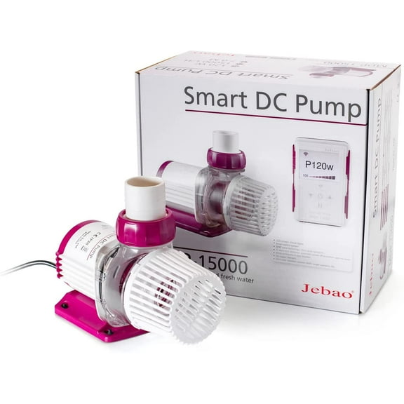 Jebao MDP-15000 Smart DC Pump with LCD Display Controller for Saltwater Tank, 3962GPH
