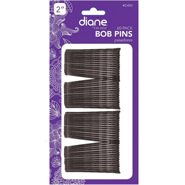 Diane Bobby Pins, Black 60 ea