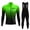 C04, variant on GRIVNIV Men's Long Sleeve Cycling Jersey Set, Quick Dry Breathable Padded Bib Suit for Road and Mountain Biking