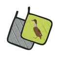 thumbnail image 2 of Caroline's Treasures Dutch Hook Bill Duck Green Pair of Pot Holders, 2 of 3