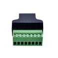 thumbnail image 2 of For RJ45 Green Screw Female Terminal Connector Adapter Reliable 8 Pin Connector, 2 of 8
