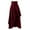 Wine, variant on Sngxgn Women's High Waist Ruched Bodycon Midi Skirt(Dark Blue,XL)