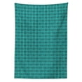 thumbnail image 3 of Ambesonne Pride Day Tablecloth Rectangular Table Cover, Gay Couple Motif, 60"x90", Dark Seafoam Cadet Blue, 3 of 4