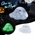 thumbnail image 7 of Halloween Mini Ghosts Figures, Luminous Small Little Resin Ghost Figurines to Hide Glow in The Dark Tiny Statue for Halloween Party Favors Dollhouse Decorations Toys, 7 of 7