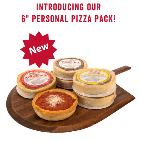 Giordano s 6 inch Deep Dish Frozen Pizza Variety 6 pack