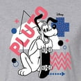 thumbnail image 3 of Disney - Mickey & Friends - Pluto Skates Too - Juniors Cropped Cotton Blend T-Shirt, 3 of 5