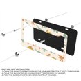thumbnail image 3 of Dinosaur License Plate Prame Aluminum Rust-Proof Auto Parts License Plate Decorative Screws Fit Standard 2 Holes 1 U.S. License Plate, 12.2x 6.3 Inch, 3 of 7
